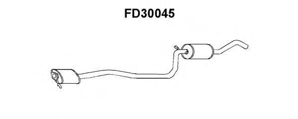 VENEPORTE FD30045 Передглушувач вихлопних газів