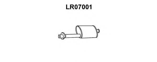 VENEPORTE LR07001 Передглушувач вихлопних газів