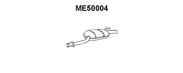VENEPORTE ME50004 Середній глушник вихлопних газів