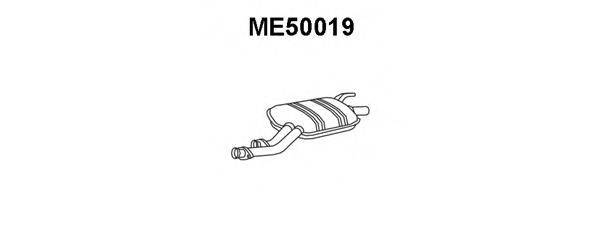 VENEPORTE ME50019 Середній глушник вихлопних газів