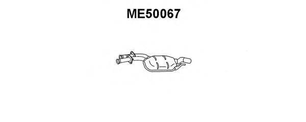 VENEPORTE ME50067 Середній глушник вихлопних газів
