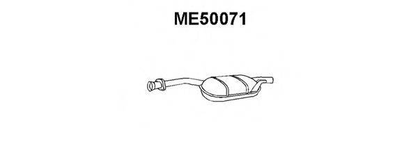 VENEPORTE ME50071 Середній глушник вихлопних газів