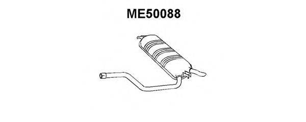 VENEPORTE ME50088 Глушник вихлопних газів кінцевий