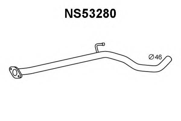VENEPORTE NS53280 Труба вихлопного газу