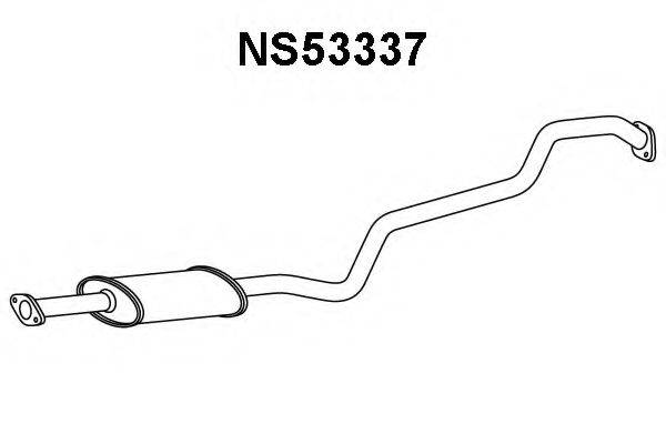VENEPORTE NS53337 Середній глушник вихлопних газів