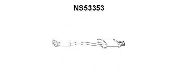 VENEPORTE NS53353 Передглушувач вихлопних газів