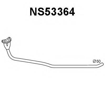 VENEPORTE NS53364 Труба вихлопного газу