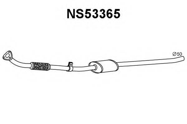 VENEPORTE NS53365 Передглушувач вихлопних газів