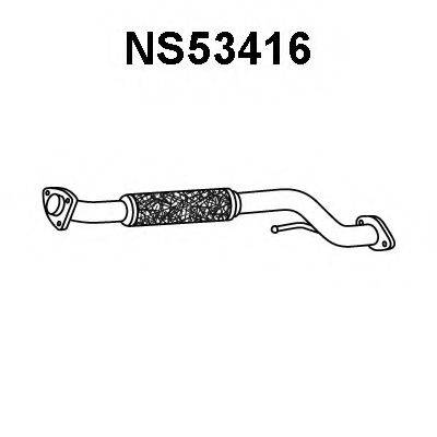 VENEPORTE NS53416 Труба вихлопного газу