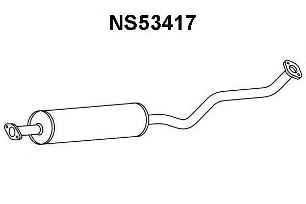 VENEPORTE NS53417 Передглушувач вихлопних газів