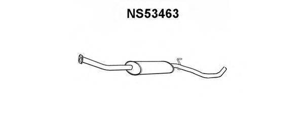 VENEPORTE NS53463 Передглушувач вихлопних газів