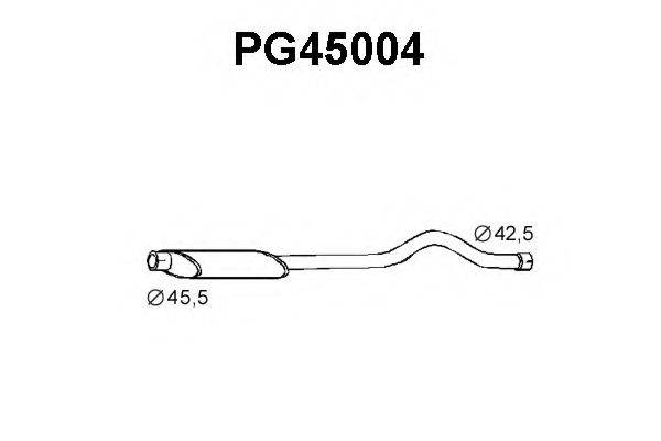 VENEPORTE PG45004 Передглушувач вихлопних газів