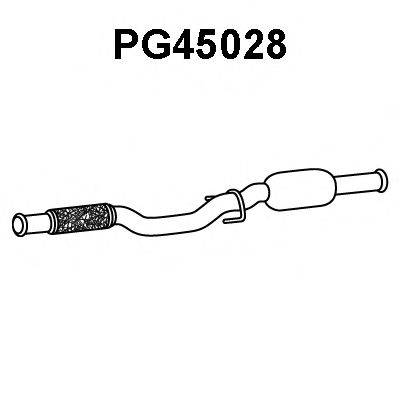 VENEPORTE PG45028 Передглушувач вихлопних газів