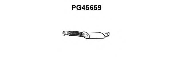 VENEPORTE PG45659 Передглушувач вихлопних газів