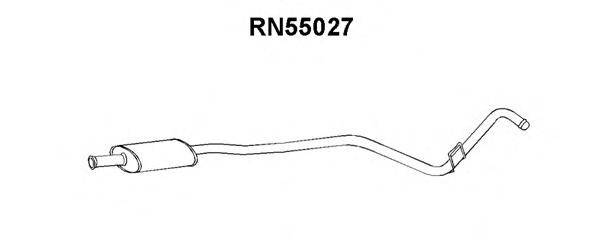 VENEPORTE RN55027 Середній глушник вихлопних газів