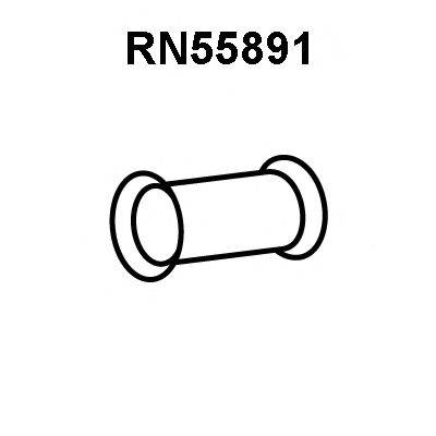 VENEPORTE RN55891 Труба вихлопного газу
