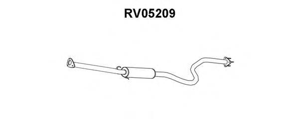 VENEPORTE RV05209 Передглушувач вихлопних газів