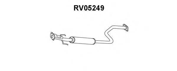 VENEPORTE RV05249 Передглушувач вихлопних газів