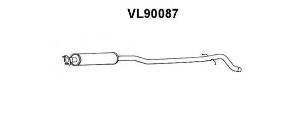 VENEPORTE VL90087 Передглушувач вихлопних газів