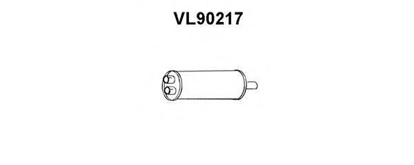 VENEPORTE VL90217 Передглушувач вихлопних газів