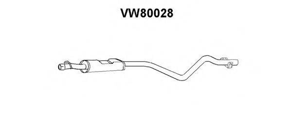 VENEPORTE VW80028 Передглушувач вихлопних газів