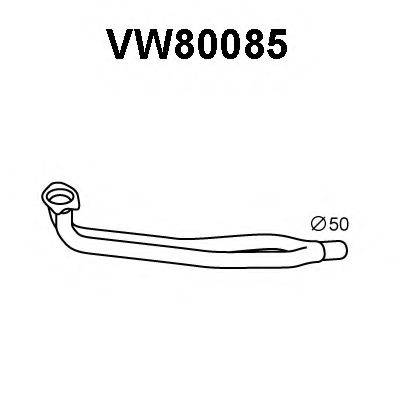 VENEPORTE VW80085 Труба вихлопного газу