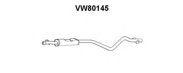 VENEPORTE VW80145 Передглушувач вихлопних газів