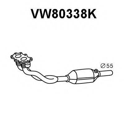 VENEPORTE VW80338K Каталізатор