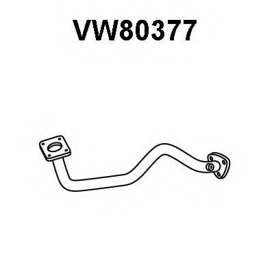 VENEPORTE VW80377 Труба вихлопного газу