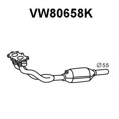 VENEPORTE VW80658K Каталізатор