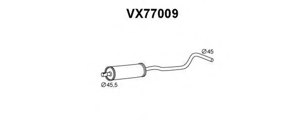 VENEPORTE VX77009 Передглушувач вихлопних газів