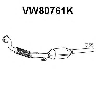 VENEPORTE VW80761K Каталізатор