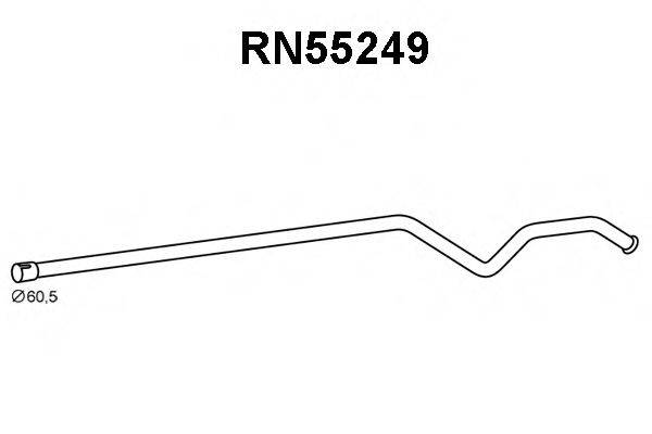VENEPORTE RN55249 Труба вихлопного газу