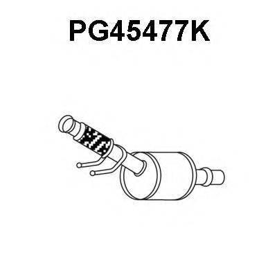 VENEPORTE PG45477K Каталізатор