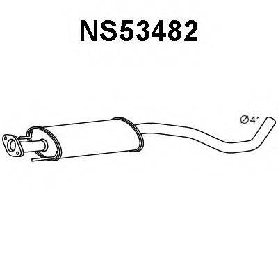 VENEPORTE NS53482 Передглушувач вихлопних газів
