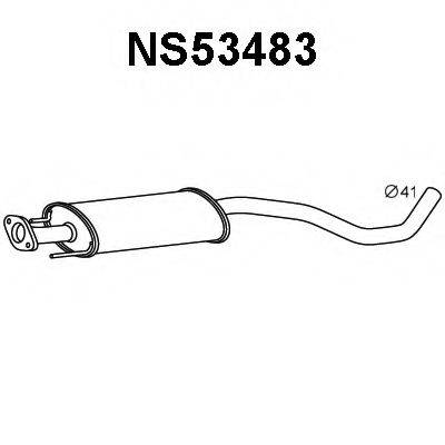 VENEPORTE NS53483 Передглушувач вихлопних газів