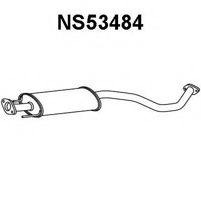 VENEPORTE NS53484 Передглушувач вихлопних газів