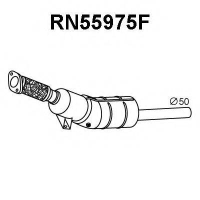 VENEPORTE RN55975F Саджовий/частковий фільтр, система вихлопу ОГ