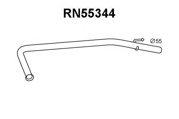VENEPORTE RN55344 Труба вихлопного газу