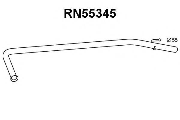 VENEPORTE RN55345 Труба вихлопного газу