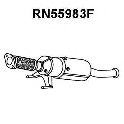 VENEPORTE RN55983F Саджовий/частковий фільтр, система вихлопу ОГ
