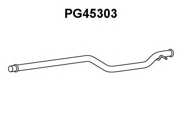 VENEPORTE PG45303 Труба вихлопного газу
