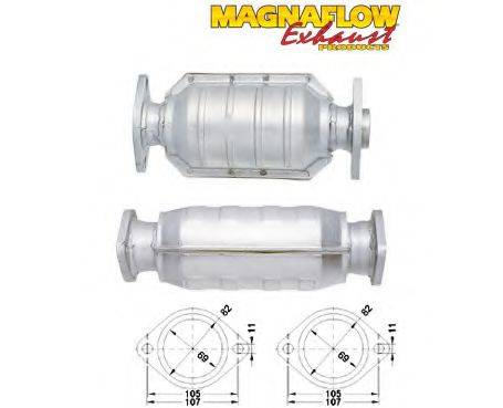 MAGNAFLOW 88035 Каталізатор