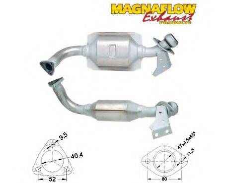 MAGNAFLOW 87018 Каталізатор