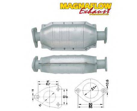 MAGNAFLOW 86704 Каталізатор