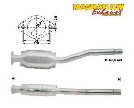 MAGNAFLOW 86363D Каталізатор