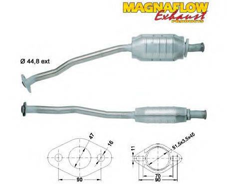 MAGNAFLOW 85808 Каталізатор