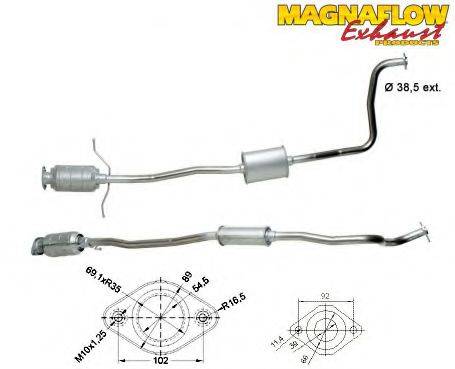 MAGNAFLOW 84823 Каталізатор