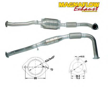 MAGNAFLOW 84505D Каталізатор