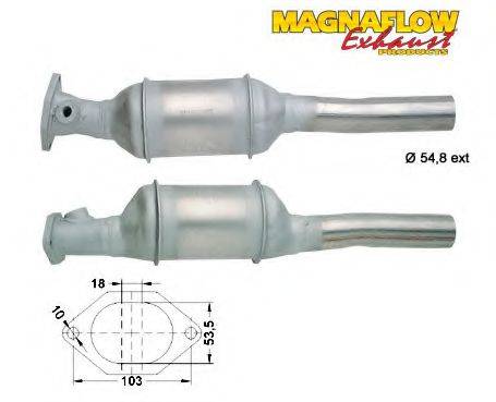 MAGNAFLOW 81850 Каталізатор